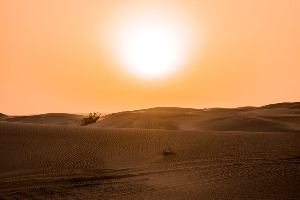 deserto em Dubai