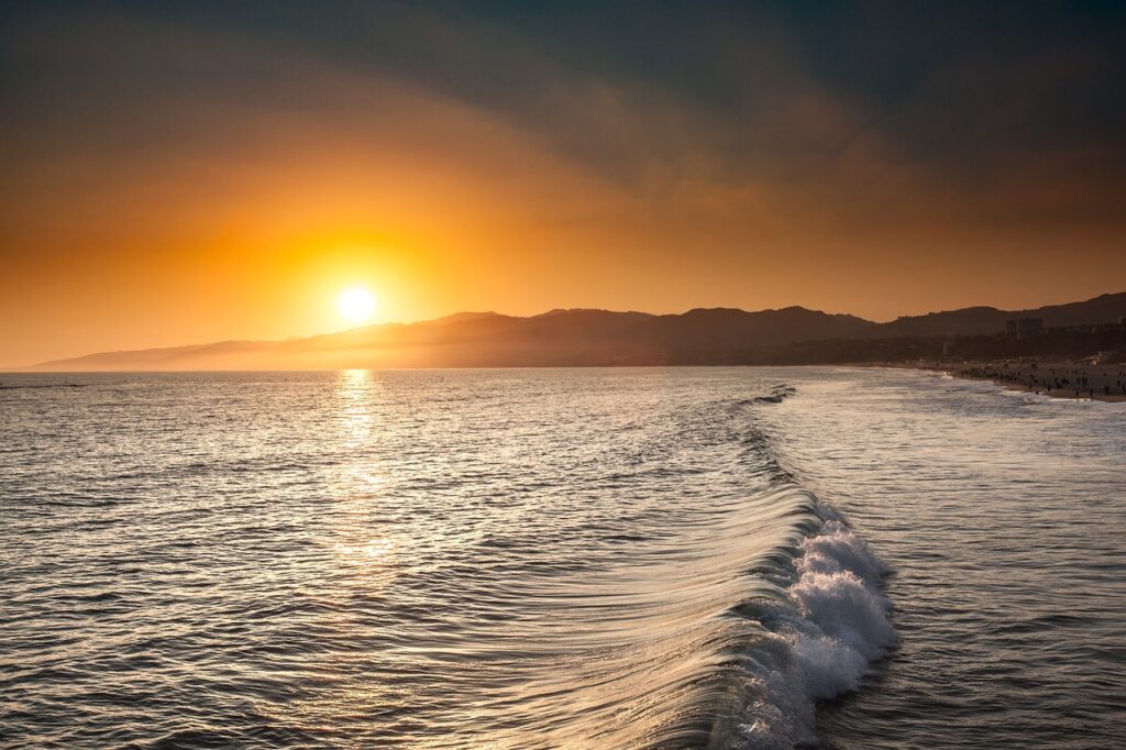 Praia na África