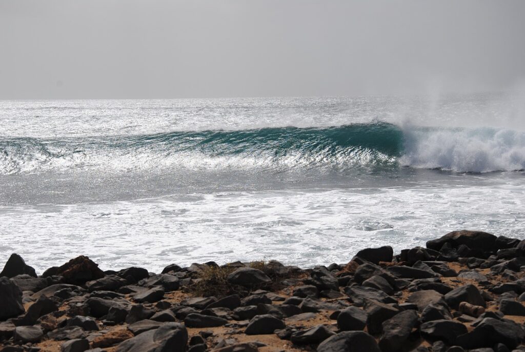 Praias nas ilhas de cabo verde