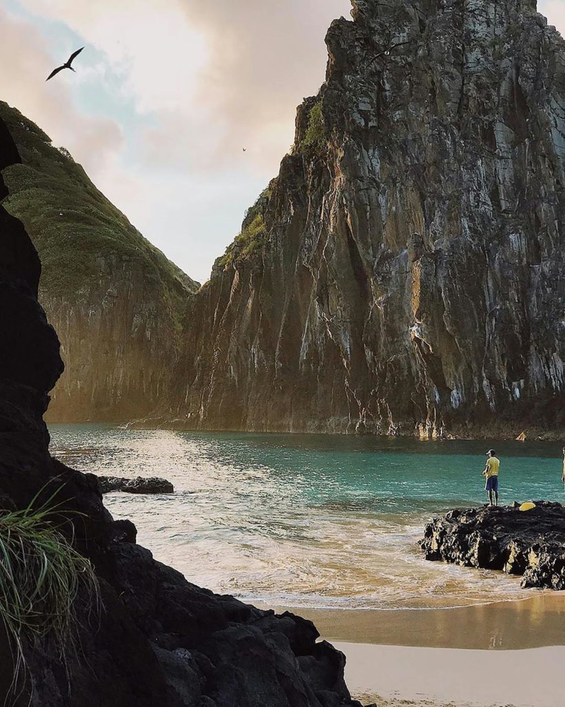 Praia em Fernando de noronha